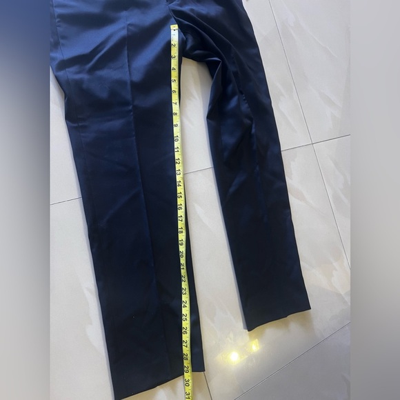 Calvin Klein Size 34W 30L STRAIGHT FIT New Pants black pockets men - Picture 11 of 16